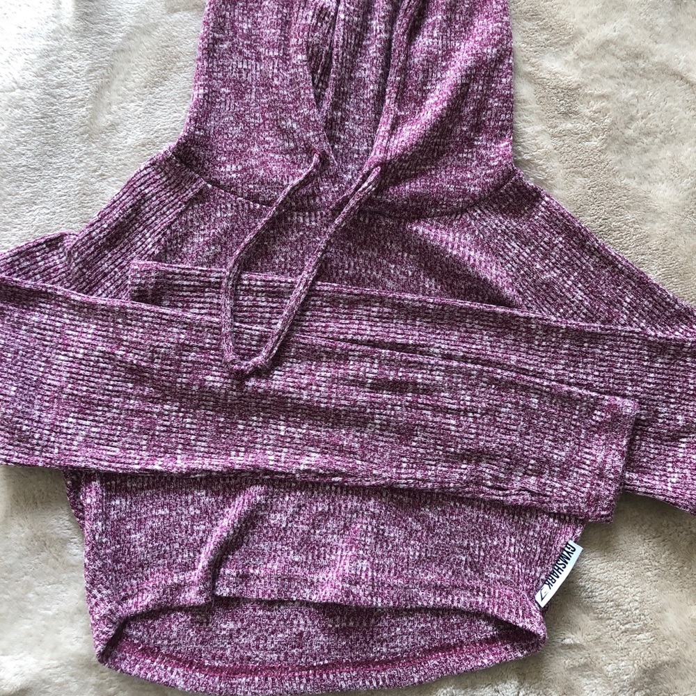 Gymshark Slounge Hooded Crop Top